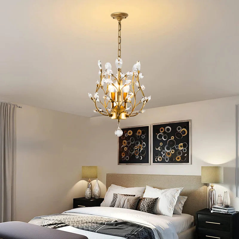 Classic Crystal Chandelier for Elegant Timeless Home Lighting